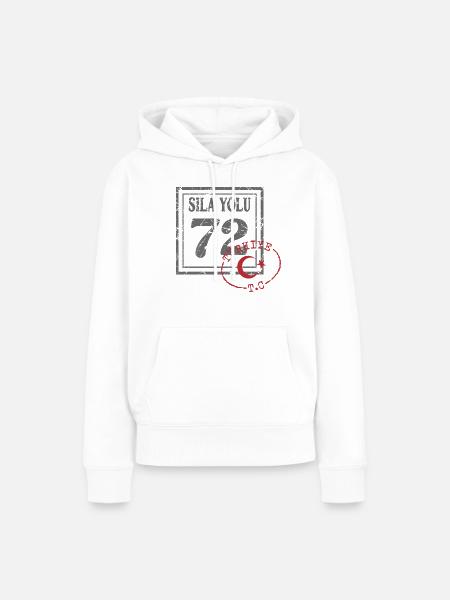 Batmanlı - Frauen Premium Bio Hoodie - Weiß