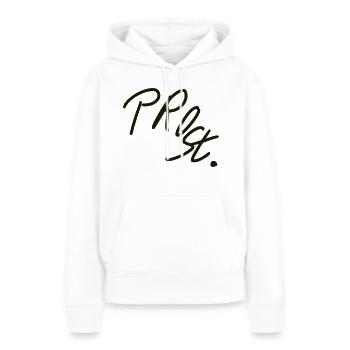Prost! - Frauen Premium Bio Hoodie - Weiß - Vorne - Julia (174cm)