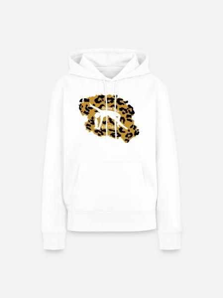 Wild Thing - Frauen Premium Bio Hoodie - Weiß