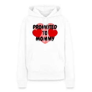 Mutter werdende Mama Mommy Mom Schwangerschaft - Frauen Premium Bio Hoodie - Weiß - Vorne - Julia (174cm)