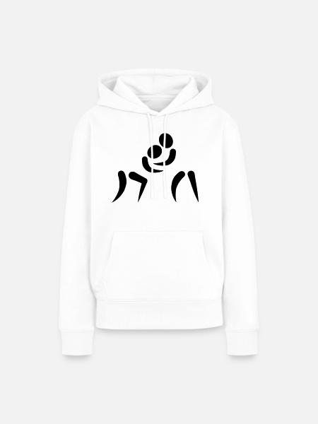 Ringen - Frauen Premium Bio Hoodie - Weiß