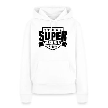 Super Angestellter - Frauen Premium Bio Hoodie - Weiß - Vorne - Julia (174cm)