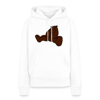 kopf abgerissen geköpft tot mord kopflos teddy bär - Frauen Premium Bio Hoodie - Weiß - Vorne - Julia (174cm)