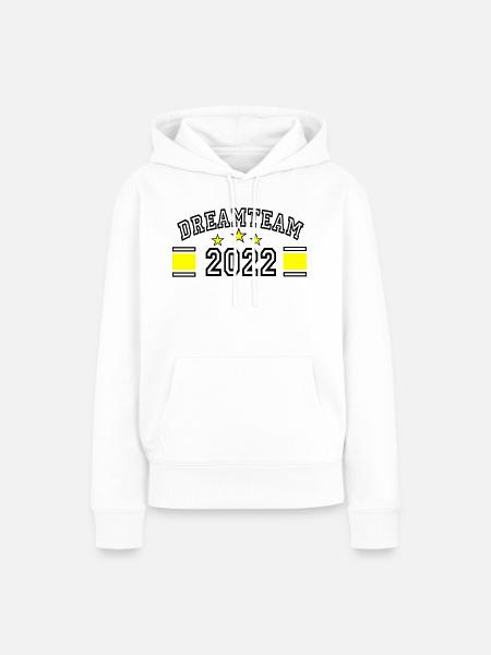 dreamteam 2022 - Frauen Premium Bio Hoodie - Weiß