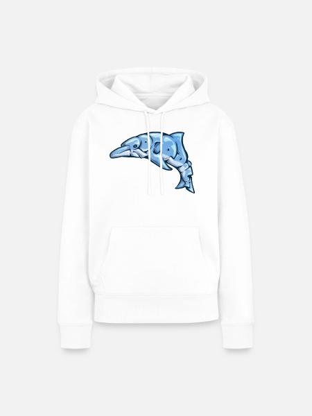 Graff Dauphin - Frauen Premium Bio Hoodie - Weiß