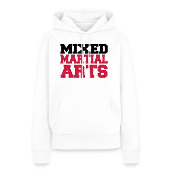 Mixed Martial Arts - Frauen Premium Bio Hoodie - Weiß - Vorne - Julia (174cm)