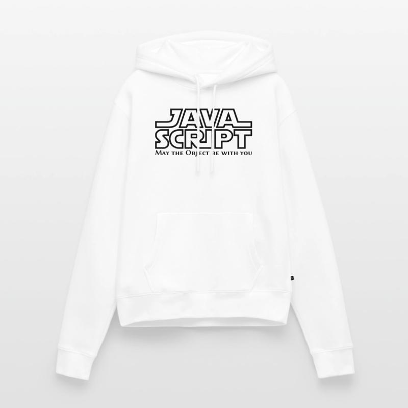JavaScript - May the Objet be with you Women’s Premium Organic Hoodie