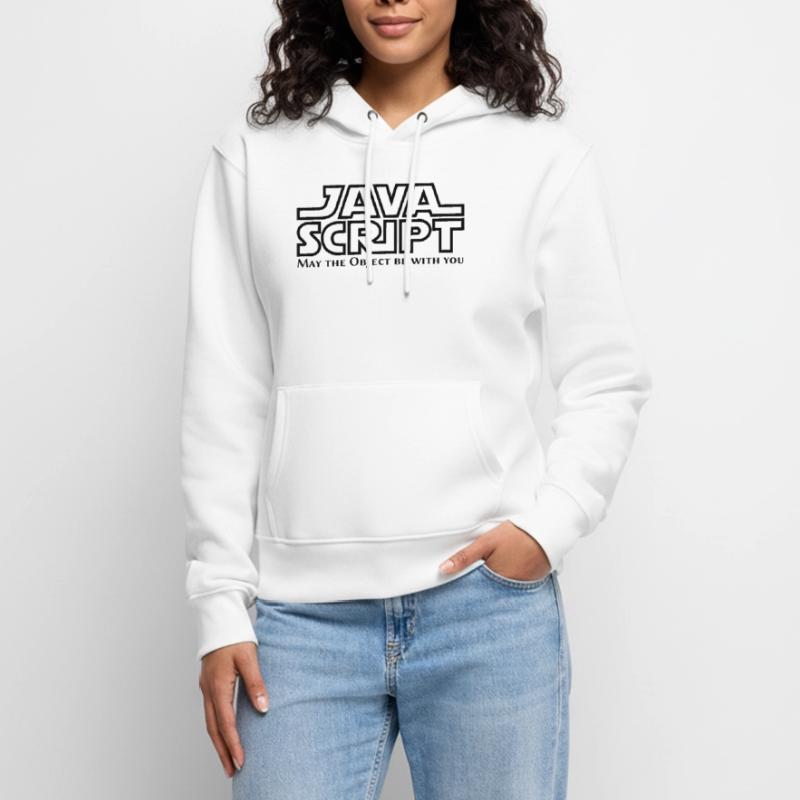 JavaScript - May the Objet be with you Women’s Premium Organic Hoodie