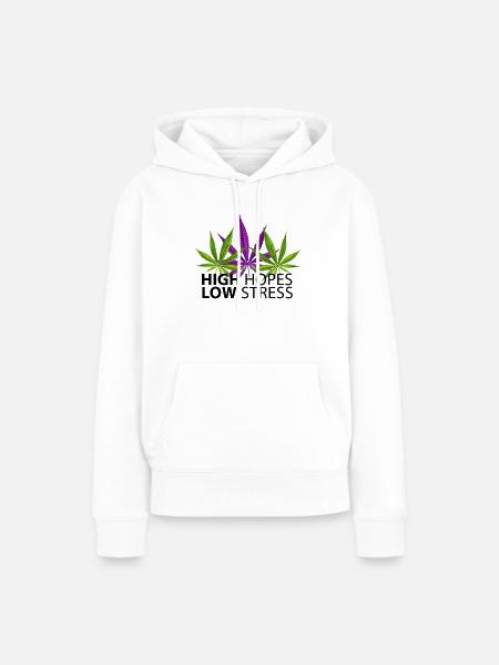 CN 1 - Frauen Premium Bio Hoodie - Weiß
