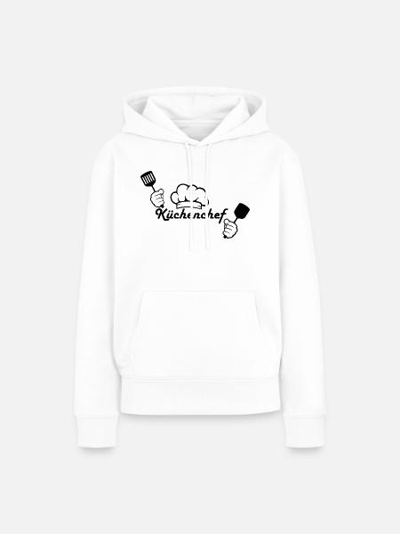 Küchenchef - Frauen Premium Bio Hoodie - Weiß