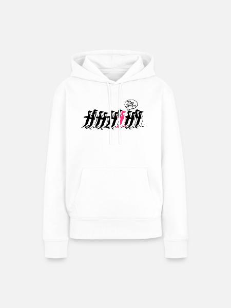 stay unique - Frauen Premium Bio Hoodie - Weiß