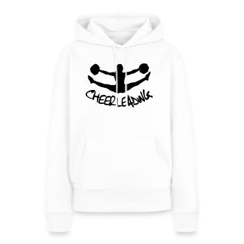 Cheerleading, Cheerleader - Women’s Premium Organic Hoodie - white - Front - Julia (174cm)
