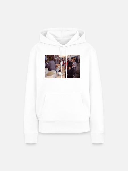 Surrounding People - Frauen Premium Bio Hoodie - Weiß