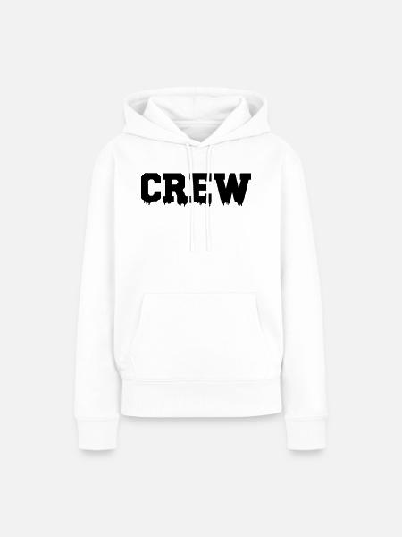crew - Frauen Premium Bio Hoodie - Weiß
