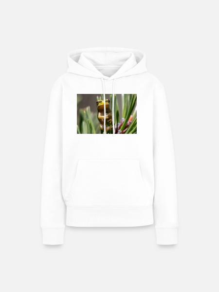 Laubfrosch - Frauen Premium Bio Hoodie - Weiß