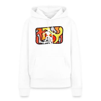 Robotics Computer Science - Women’s Premium Organic Hoodie - white - Front - Julia (174cm)