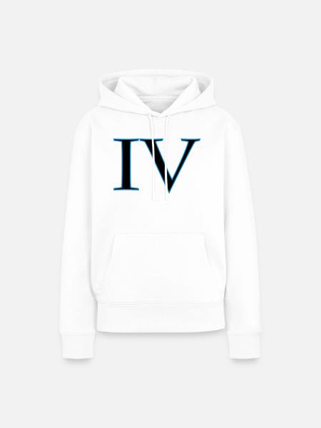 roman4 - Frauen Premium Bio Hoodie - Weiß