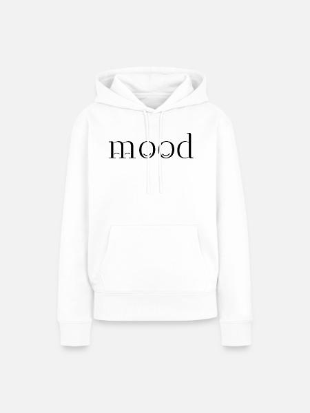 gute moralische Atmosphäre - Frauen Premium Bio Hoodie - Weiß