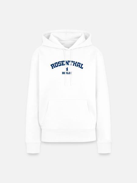 Rosenthal - Berlin - Deutschland - Germany - Frauen Premium Bio Hoodie - Weiß