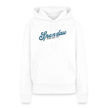 Spandau Berlin Bezirk Deutschland - Frauen Premium Bio Hoodie - Weiß - Vorne - Julia (174cm)