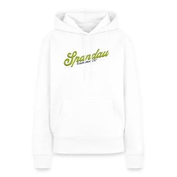 Spandau Berlin Bezirk Deutschland - Frauen Premium Bio Hoodie - Weiß - Vorne - Julia (174cm)