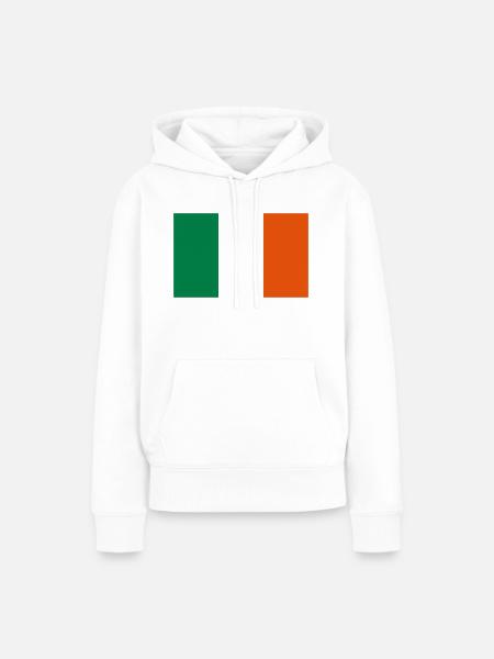 Irland - Frauen Premium Bio Hoodie - Weiß