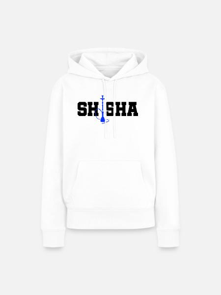 shisha - Frauen Premium Bio Hoodie - Weiß