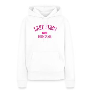 Lake Elmo - Minnestoa - United States of America - Women’s Premium Organic Hoodie - white - Front - Julia (174cm)