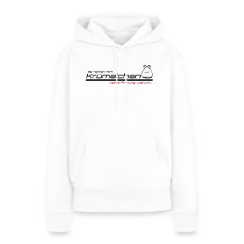 krümelchen - Frauen Premium Bio Hoodie - Weiß - Vorne - Julia (174cm)