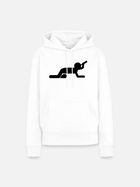 saeufer - Frauen Premium Bio Hoodie - Weiß