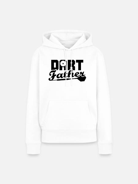 DART Father - Frauen Premium Bio Hoodie - Weiß
