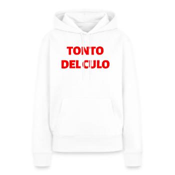 Spanische Sprache - Frauen Premium Bio Hoodie - Weiß - Vorne - Julia (174cm)