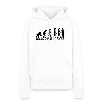 Krankenpfleger - Frauen Premium Bio Hoodie - Weiß - Vorne - Julia (174cm)