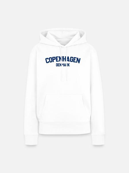 Kopenhagen Dänemark - Frauen Premium Bio Hoodie - Weiß