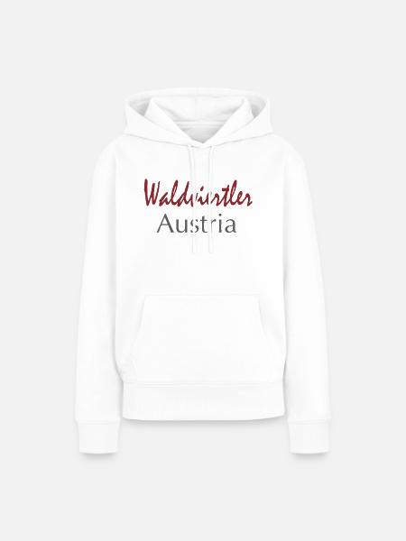 Waldviertler Austria - Frauen Premium Bio Hoodie - Weiß