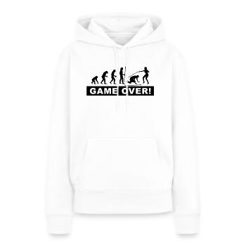 stag & hen nights - Frauen Premium Bio Hoodie - Weiß - Vorne - Julia (174cm)