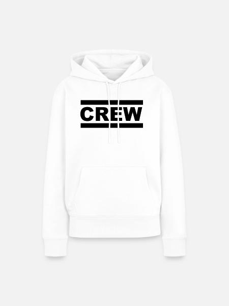 crew - Frauen Premium Bio Hoodie - Weiß