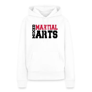 Mixed Martial Arts - Frauen Premium Bio Hoodie - Weiß - Vorne - Julia (174cm)