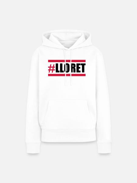 lloret design - Frauen Premium Bio Hoodie - Weiß