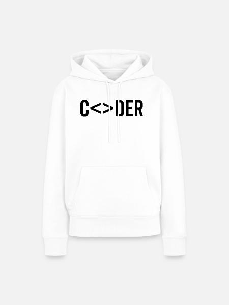 Programmierer - Frauen Premium Bio Hoodie - Weiß