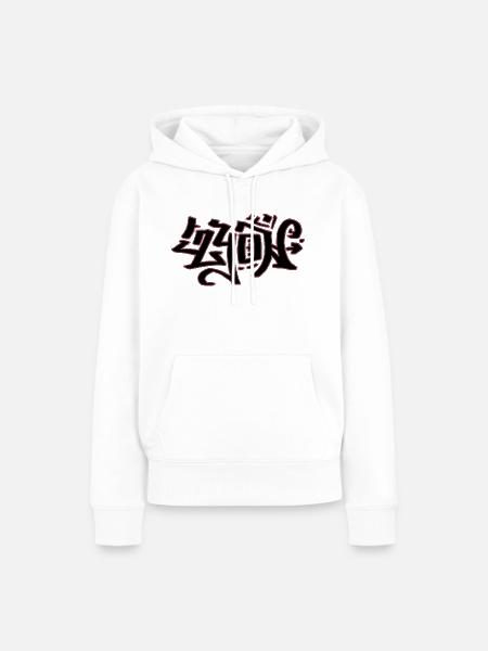 Lyon Grafitti - Frauen Premium Bio Hoodie - Weiß