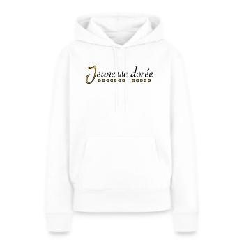 Jeunesse dorée - Frauen Premium Bio Hoodie - Weiß - Vorne - Julia (174cm)