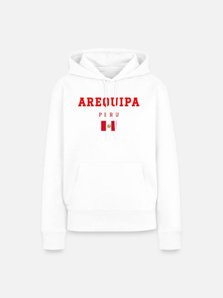 Arequipa Peru - Frauen Premium Bio Hoodie - Weiß