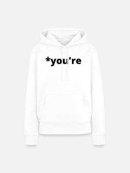 *Biste - Frauen Premium Bio Hoodie - Weiß
