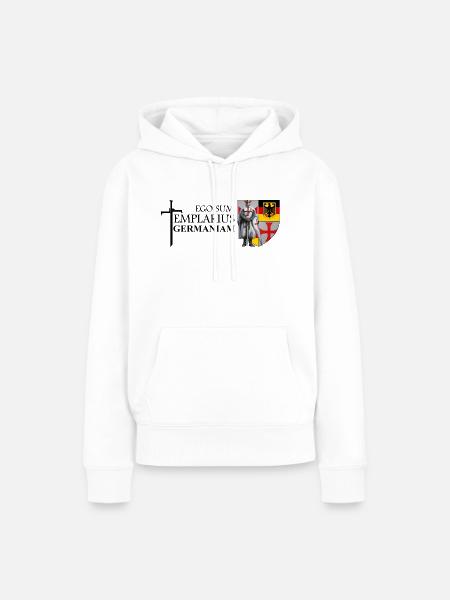 ESTGermaniam - Frauen Premium Bio Hoodie - Weiß