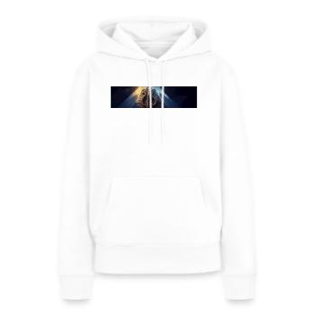 Rise of Mutant Monster – Apocalypse des vers géants - Sweat à capuche Premium bio Femme - blanc - Devant - Julia (174cm)