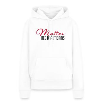 mutter des braeutigams - Frauen Premium Bio Hoodie - Weiß - Vorne - Julia (174cm)