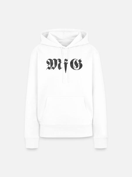Mit freundlichen Grüßen - Frauen Premium Bio Hoodie - Weiß