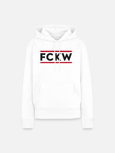 FCKW - Frauen Premium Bio Hoodie - Weiß
