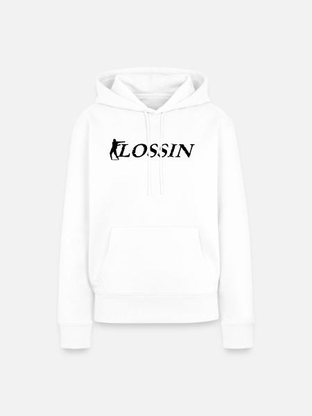 flossin - Frauen Premium Bio Hoodie - Weiß